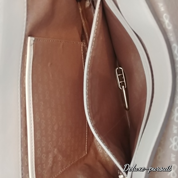 Anya Hindmarch Jackson Bag Cream Leather Buckle - Picture 5 of 8